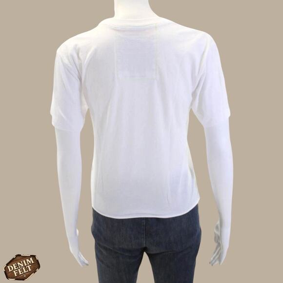 Aviator Nation Smiley Face Logo Graphic Tee White Womens/Teen T-Shirt Size S - Picture 6 of 10